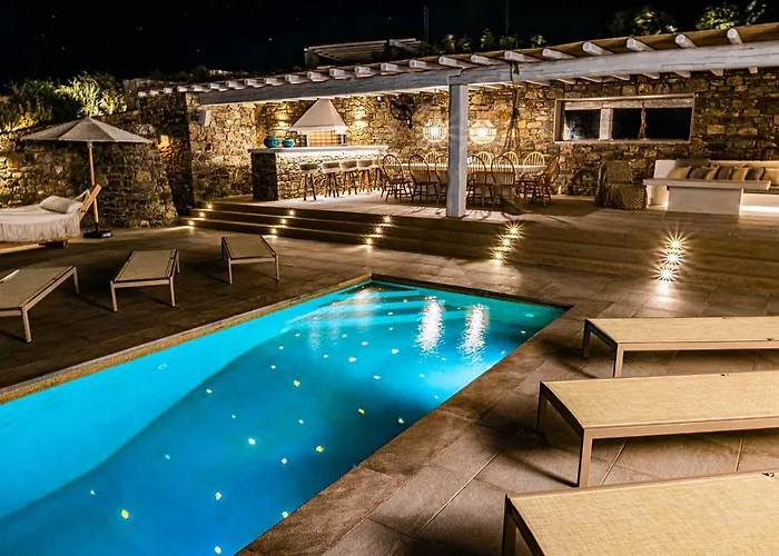 Villa Iakinthos By Mykonian Kazarte Kalafati